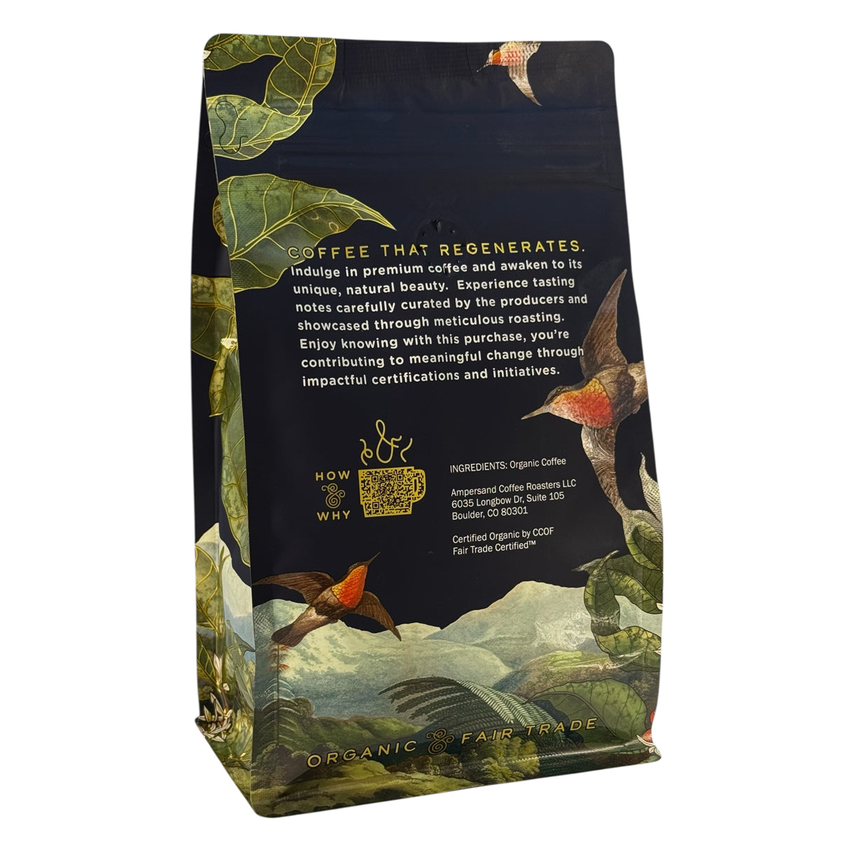 Dark Peru Cecanor - Regenerative Organic Certified, Bird Friendly